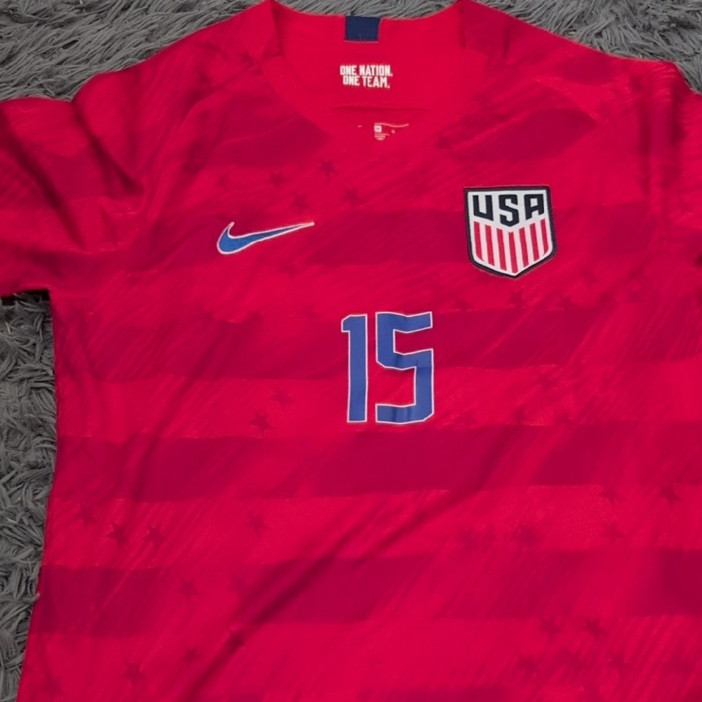 Nike Red USA Soccer Jersey